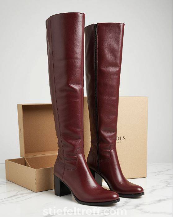 Schöne Stiefel und der Duft von Leder